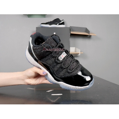 Air Jordan 11 Retro Low Infrared 23 528895-023 Black/Infrared 23-Pr Platinum Mens Womens Shoes