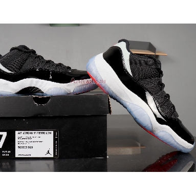 Air Jordan 11 Retro Low Infrared 23 528895-023 Black/Infrared 23-Pr Platinum Mens Womens Shoes