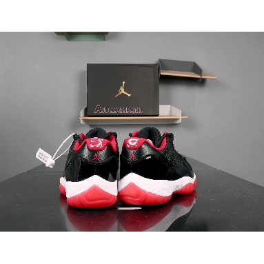 Air Jordan 11 Retro Low Bred 528895-012 Black/True Red White Sneakers