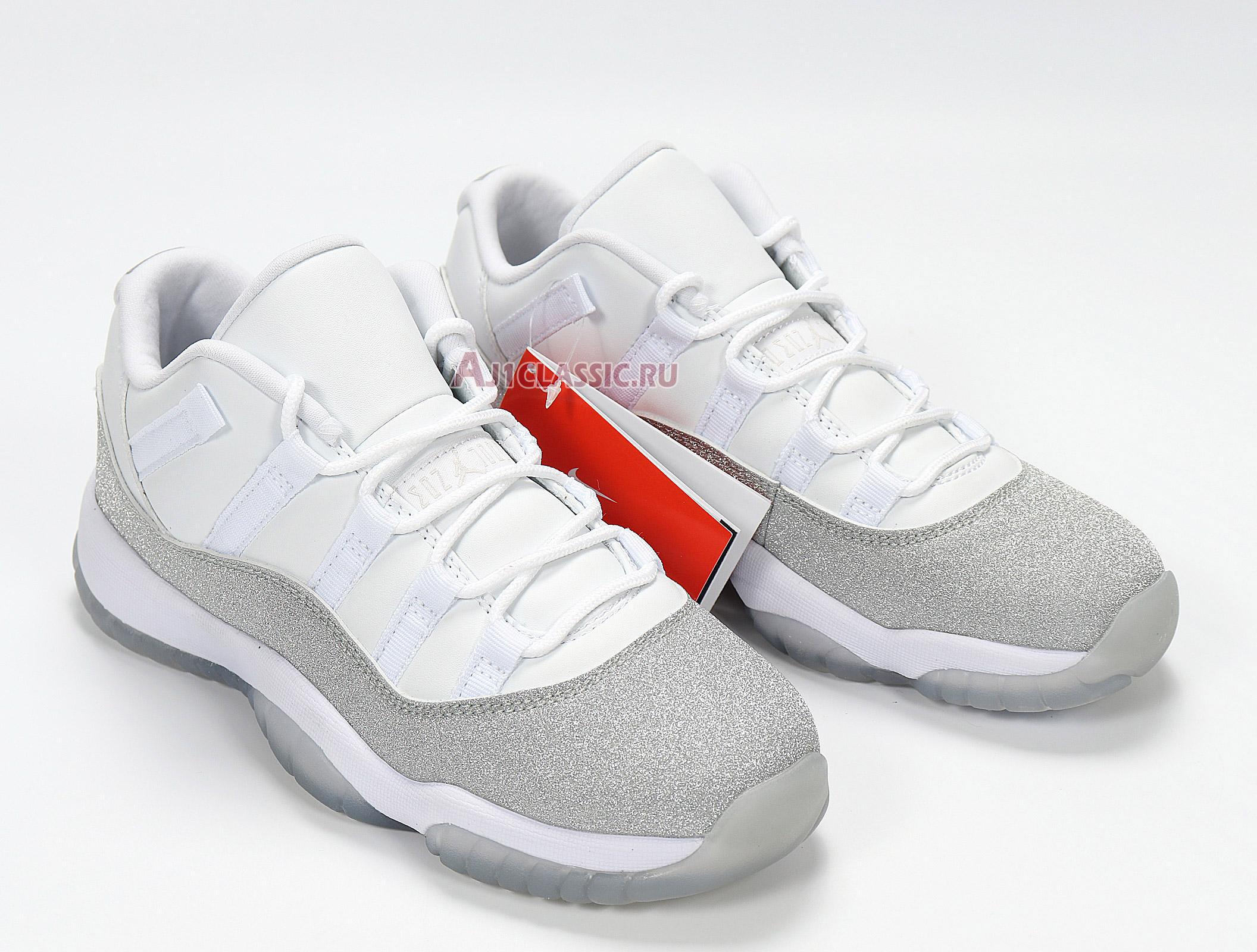 Air Jordan 11 Retro WMNS Low "Metallic Silver" AH0715-100