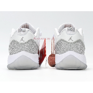 Air Jordan 11 Retro WMNS Low Metallic Silver AH0715-100 White/Metallic Silver-Vast Grey Sneakers