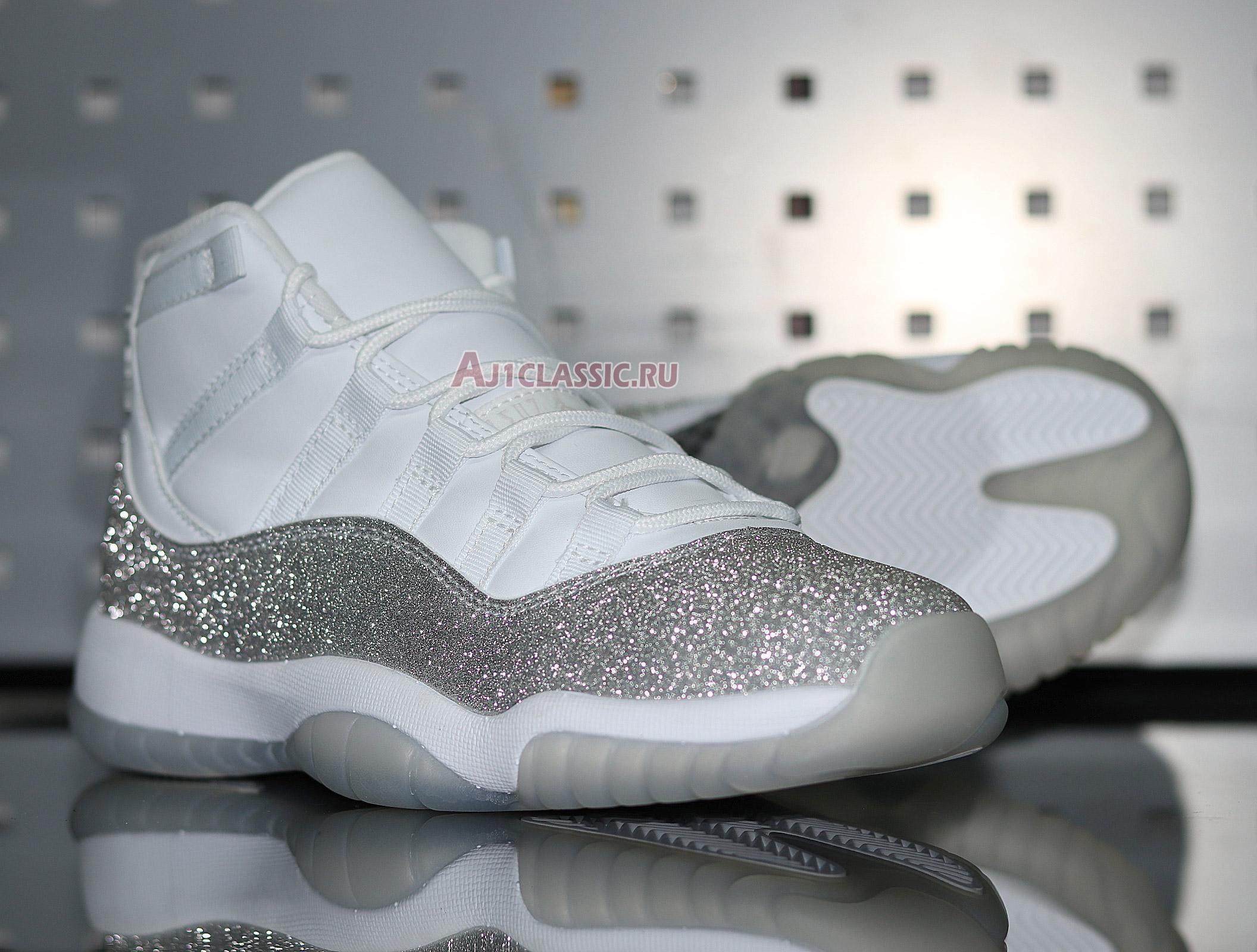 New Wmns Air Jordan 11 Retro "Vast Grey" AR0715-100 Shoes