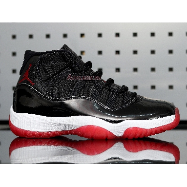 Air Jordan 11 Retro Bred 2019 378037-061 Black/True Red-White Sneakers