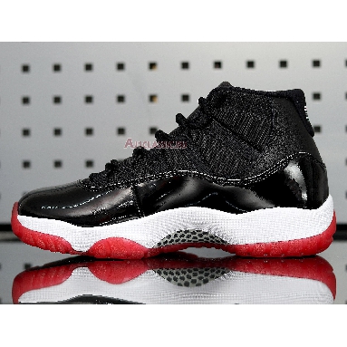 Air Jordan 11 Retro Bred 2019 378037-061 Black/True Red-White Sneakers