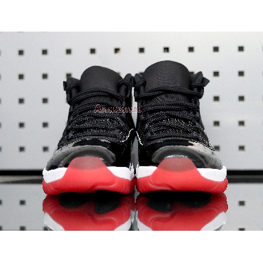 Air Jordan 11 Retro Bred 2019 378037-061 Black/True Red-White Sneakers