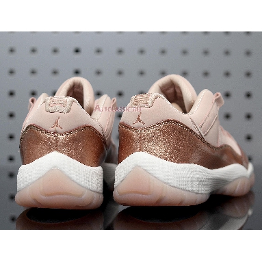 Air Jordan 11 Low Rose Gold AH7860-105 Sail/Metallic Red Bronze-Gum Brown Sneakers