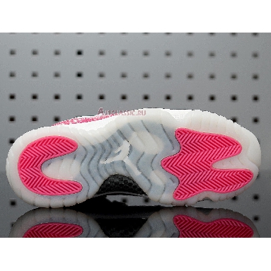 Wmns Air Jordan 11 Retro Low Pink Snakeskin AH7860-106 White/Black-Pink Mens Womens Shoes