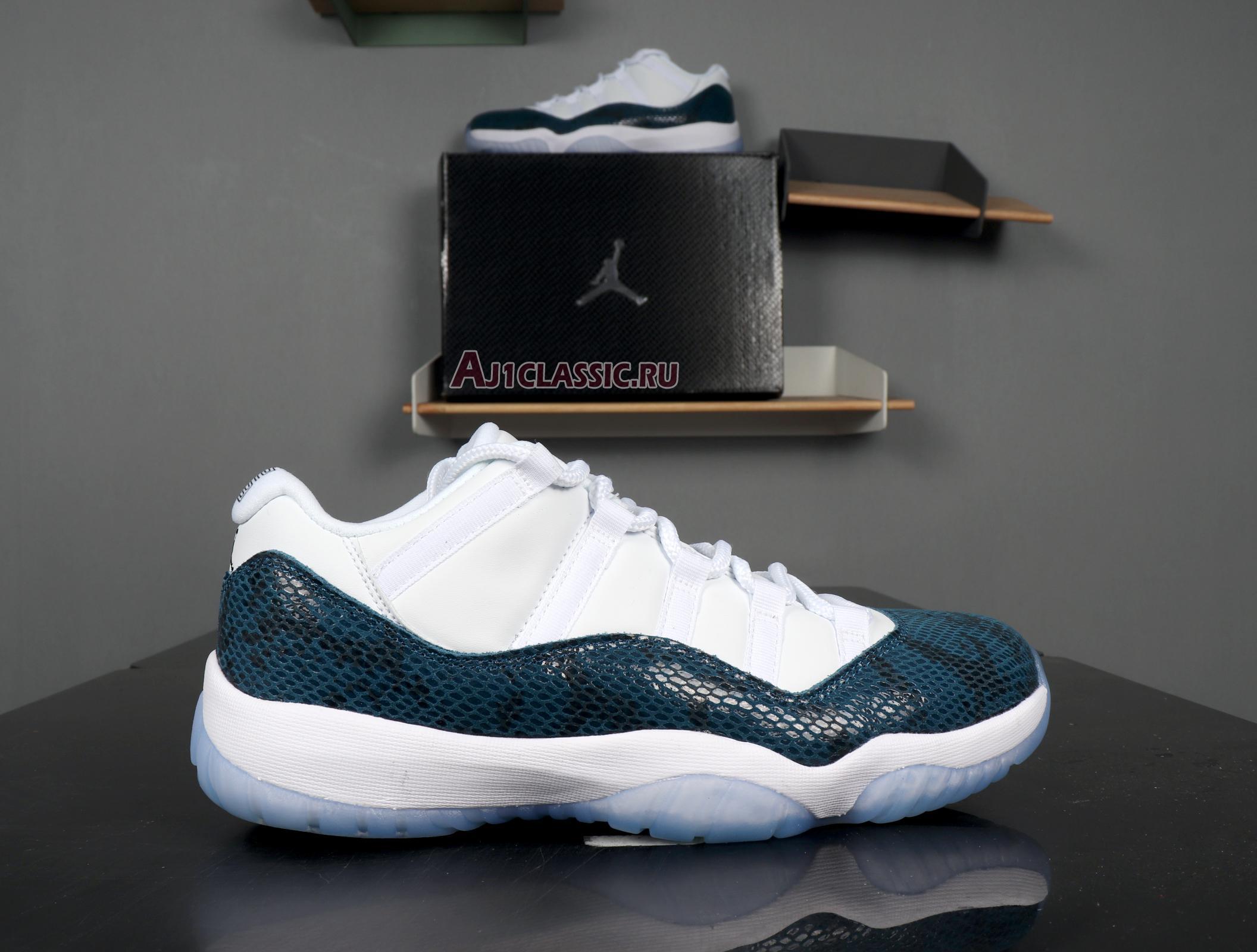 New Air Jordan 11 Retro Low "Navy Snakeskin" 2019 CD6846-102 Shoes