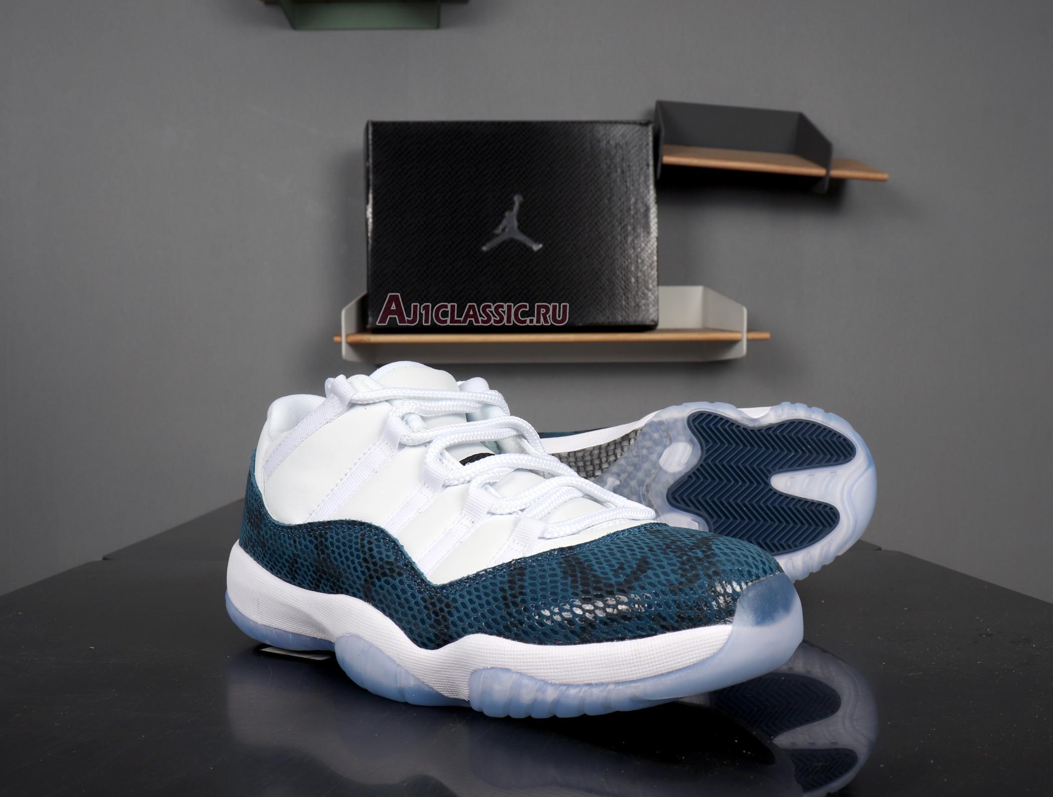 New Air Jordan 11 Retro Low "Navy Snakeskin" 2019 CD6846-102 Shoes