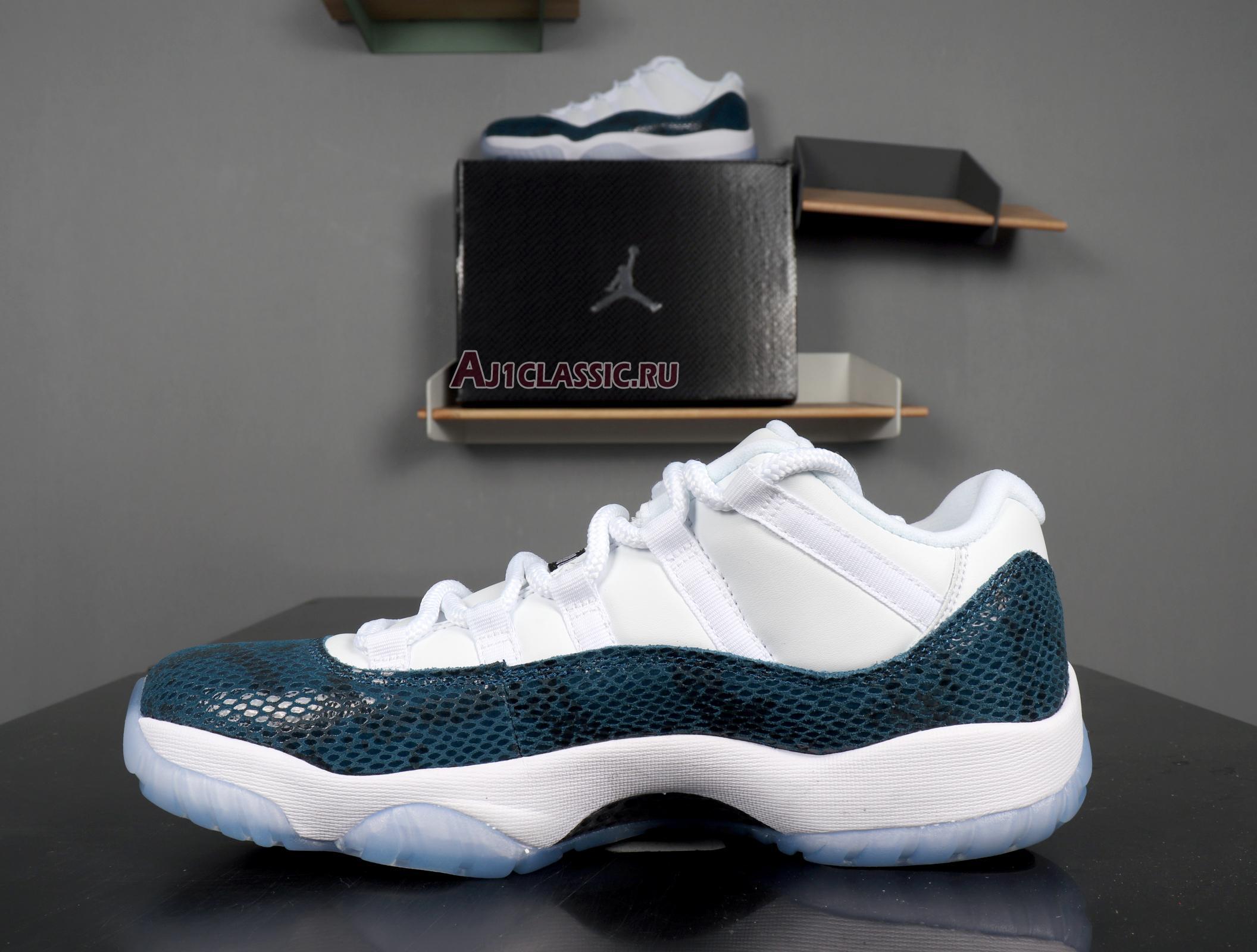 Air Jordan 11 Retro Low "Navy Snakeskin" 2019 CD6846-102