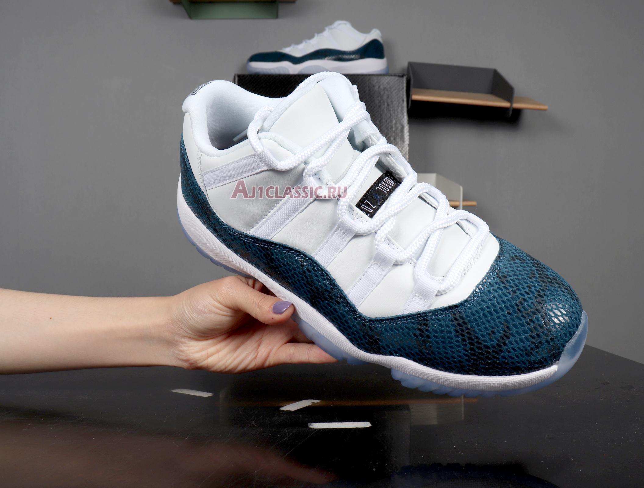 Air Jordan 11 Retro Low "Navy Snakeskin" 2019 CD6846-102