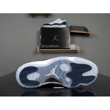 Air Jordan 11 Retro Low Navy Snakeskin 2019 CD6846-102 White/Black-Navy Mens Womens Shoes