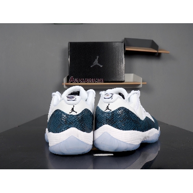 Air Jordan 11 Retro Low Navy Snakeskin 2019 CD6846-102 White/Black-Navy Sneakers