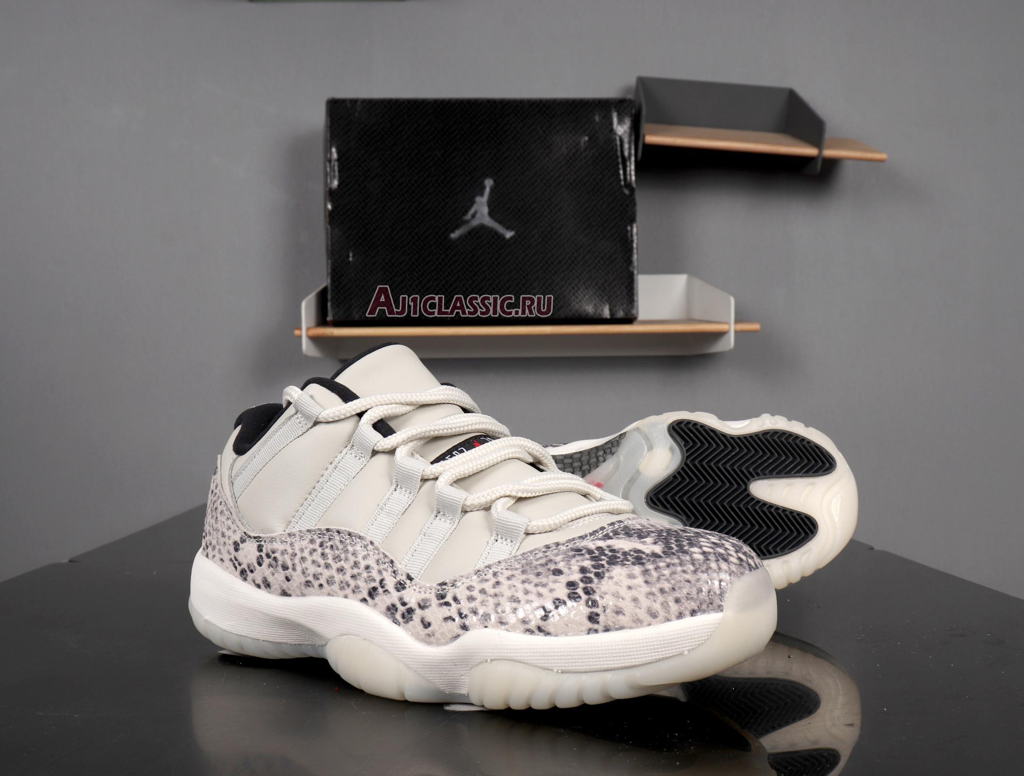 Air Jordan 11 Retro Low "Light Bone Snakeskin" CD6846-002