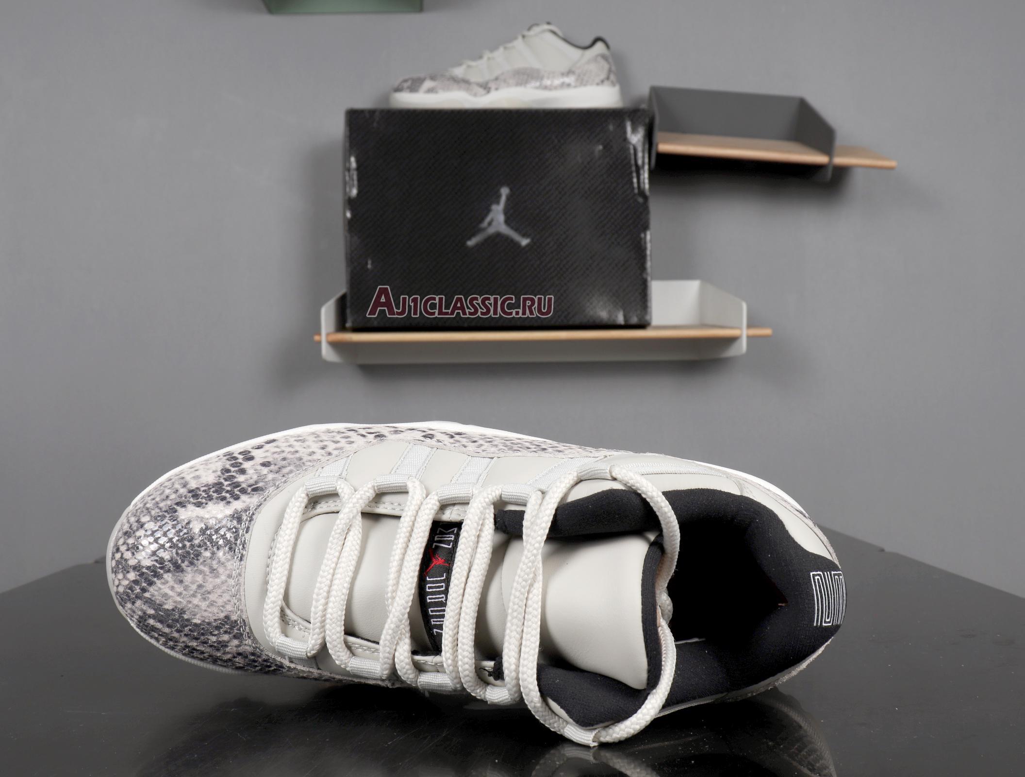 Air Jordan 11 Retro Low "Light Bone Snakeskin" CD6846-002