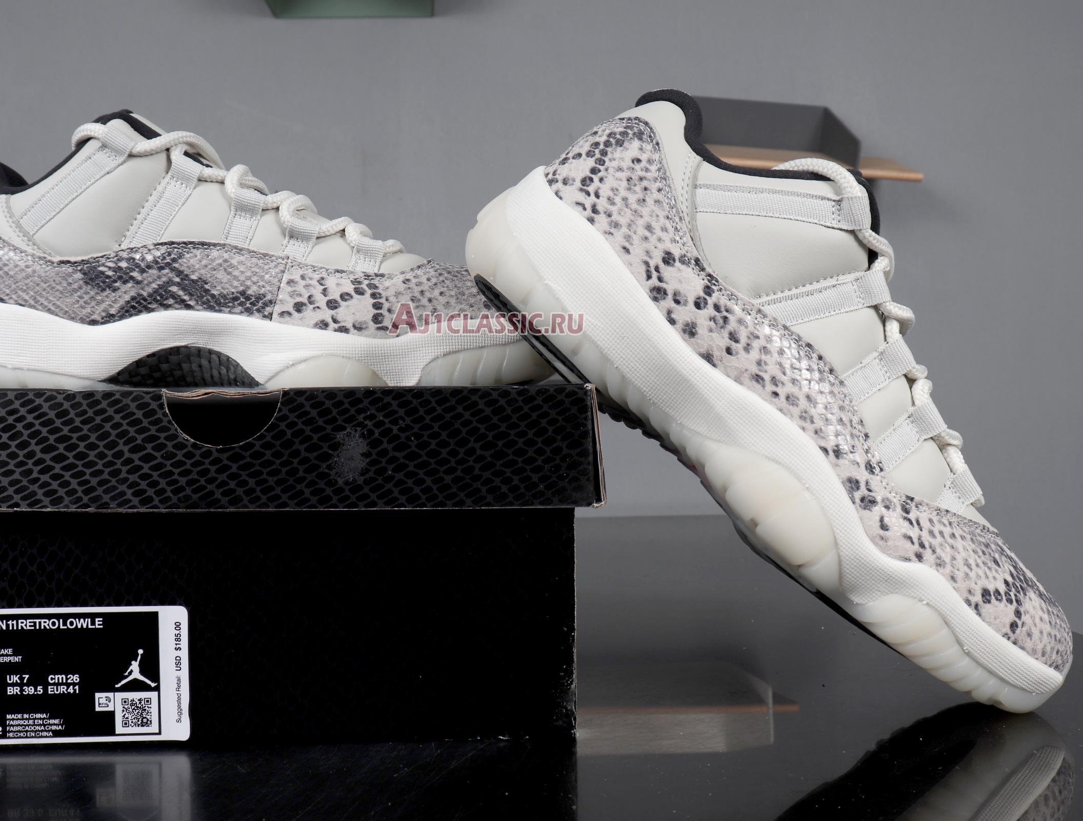 Air Jordan 11 Retro Low "Light Bone Snakeskin" CD6846-002