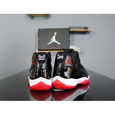 Air Jordan 11 Retro Bred 2012 378037-010 Black/Varsity Red-White Mens Womens Shoes