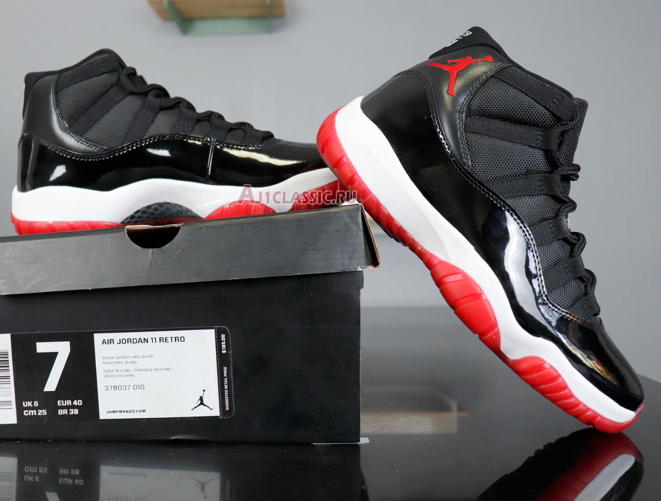 Air Jordan 11 Retro "Bred" 2012 378037-010