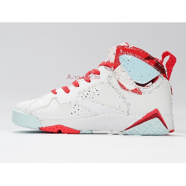 Air Jordan 7 Retro GS Topaz Mist 442960-104 White/Topaz Mist-Ember Glow-Gym Red Mens Womens Shoes