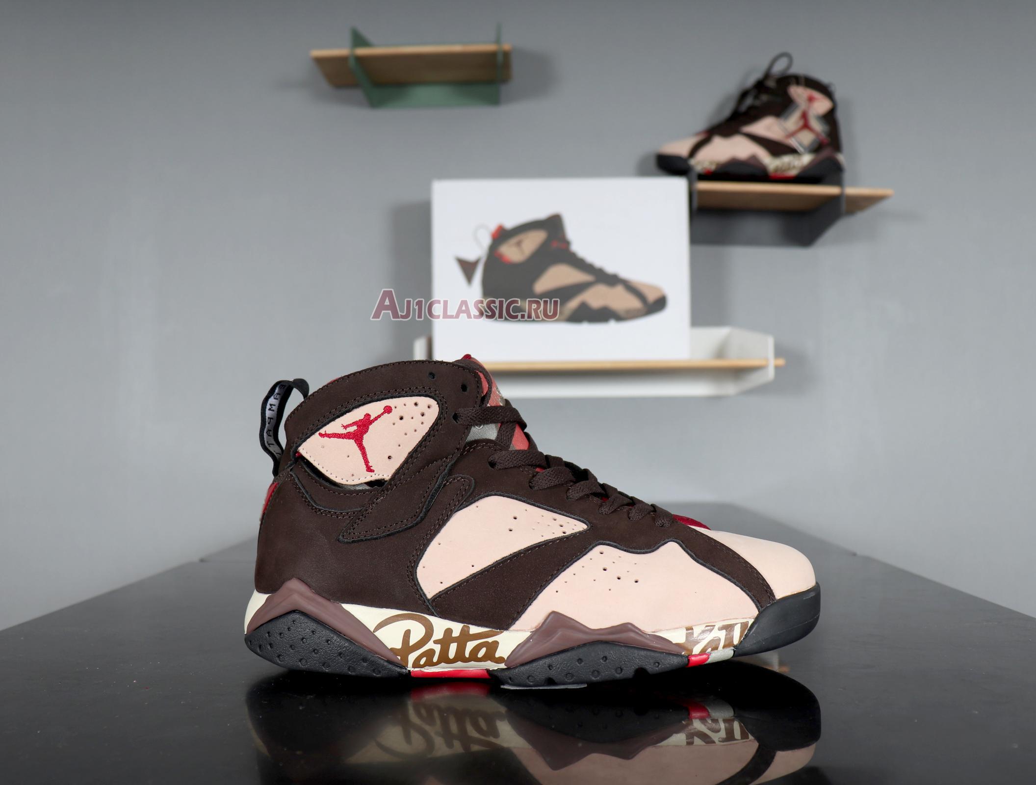 New Patta x Air Jordan 7 Retro OG SP "Shimmer" AT3375-200 Shoes