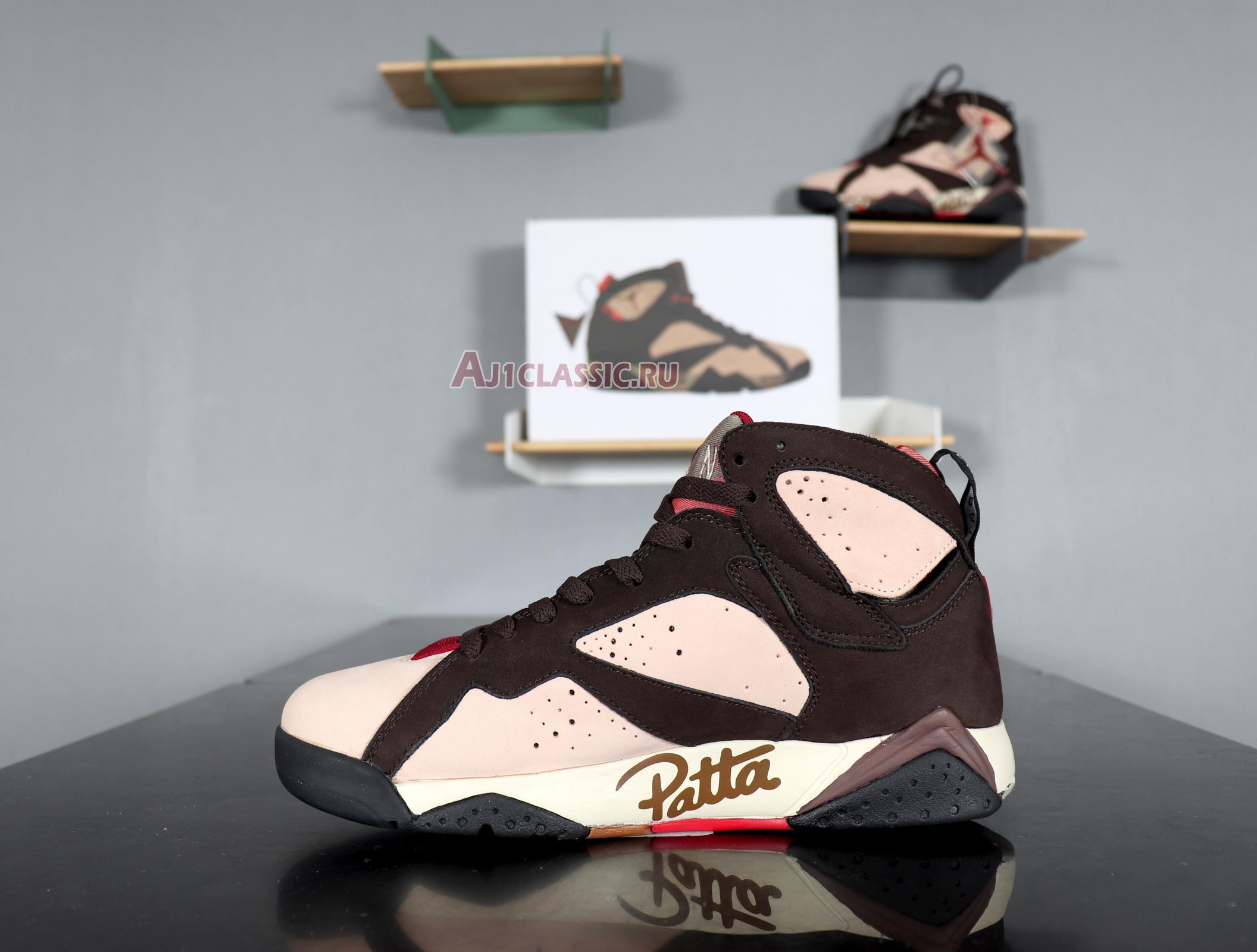 New Patta x Air Jordan 7 Retro OG SP "Shimmer" AT3375-200 Shoes