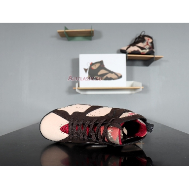 Patta x Air Jordan 7 Retro OG SP Shimmer AT3375-200 Shimmer/Tough Red-Velvet Brown Mens Womens Shoes