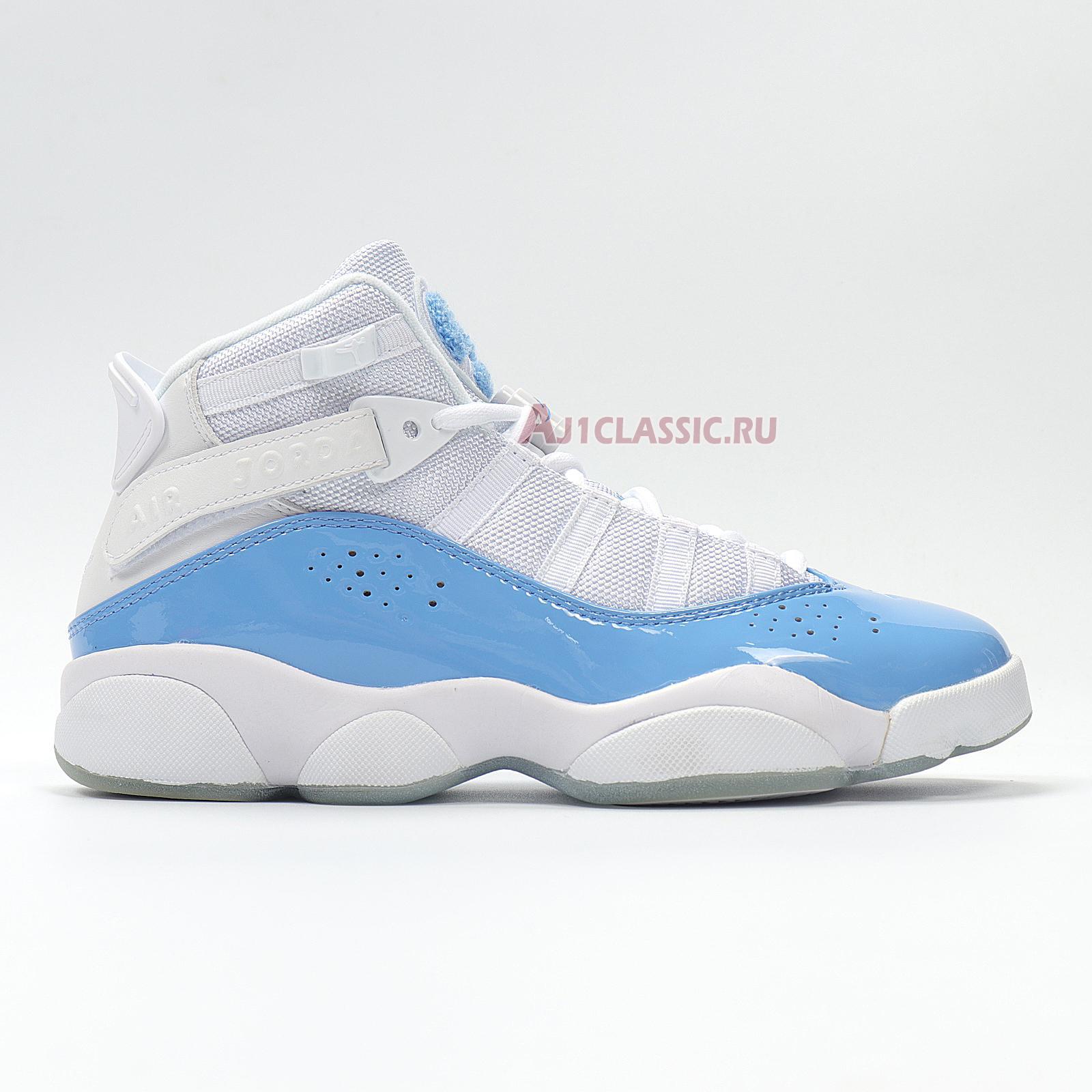 New Air Jordan 6 Rings "UNC" CW7037-100 Shoes