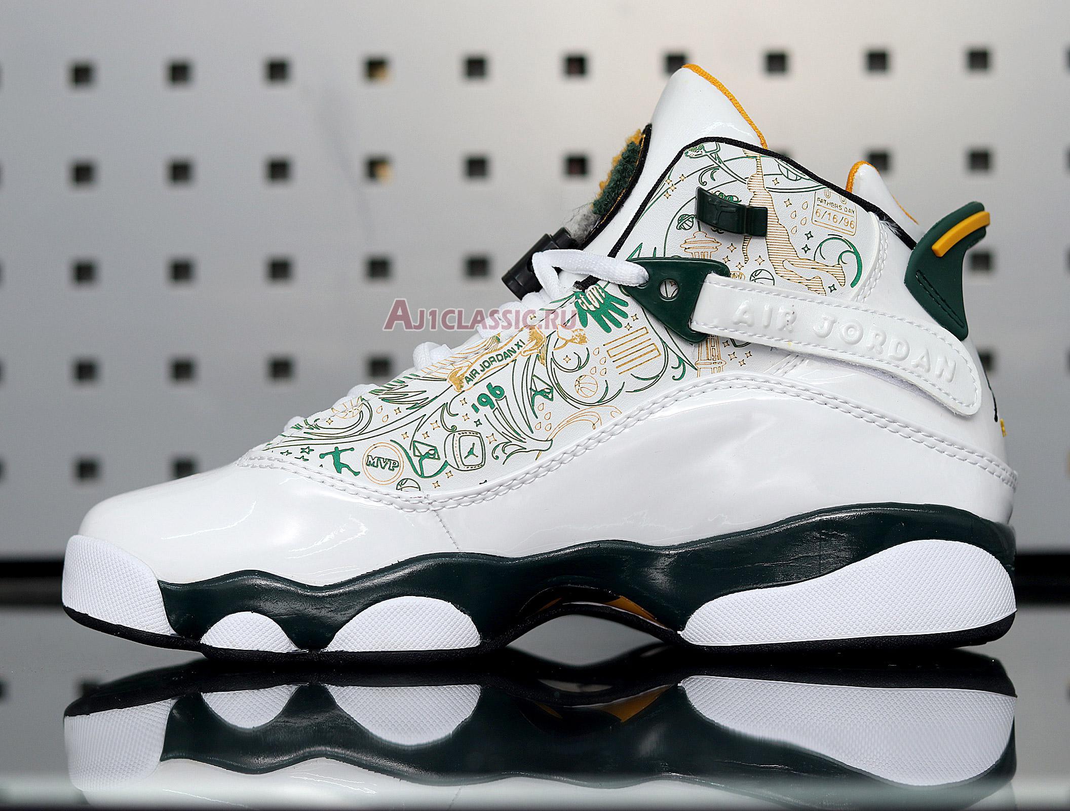 Air Jordan 6 Rings "Seattle Supersonics" 322992-102