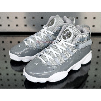 Air Jordan 6 Rings Cool Grey 322992-015 Cool Grey/White-Wolf Grey Mens Womens Shoes