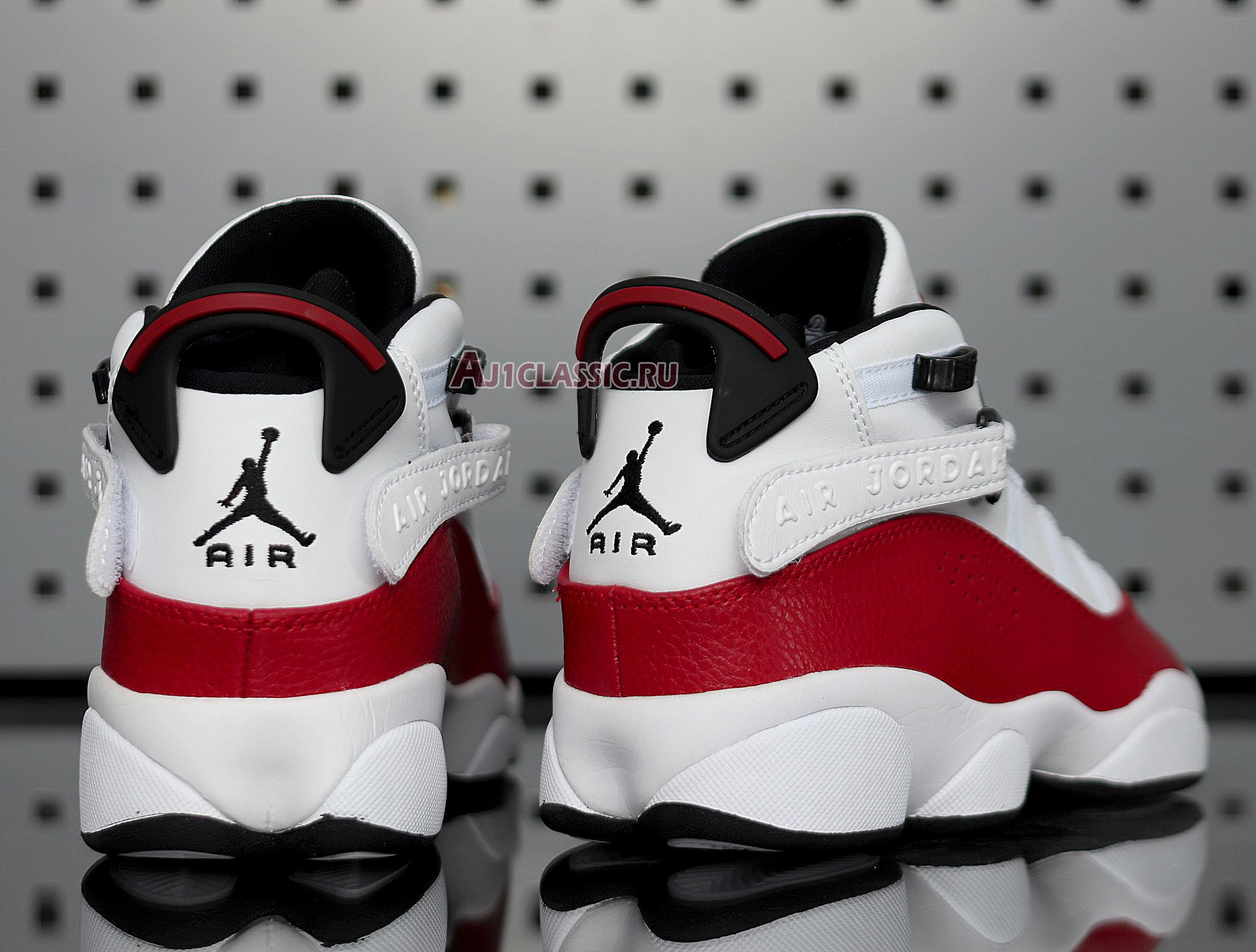 Air Jordan 6 Rings "White University Red" 322992-120