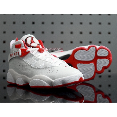 Air Jordan 6 Rings Rip City 322992-103 White/Red Mens Womens Shoes