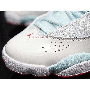 Air Jordan 6 Rings GS Topaz Mist 323399-104 White/Ember Glow-Topaz Mist Mens Womens Shoes