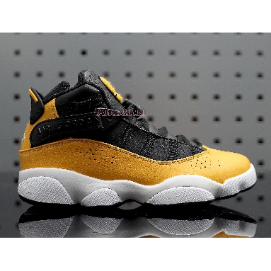 Air Jordan 6 Rings Taxi 322992-700 Yellow/Black/White Mens Womens Shoes