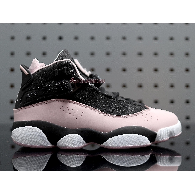 Air Jordan 6 Rings GS Black Pink Foam 323399-006 Black/Pink Foam-Anthracite Mens Womens Shoes