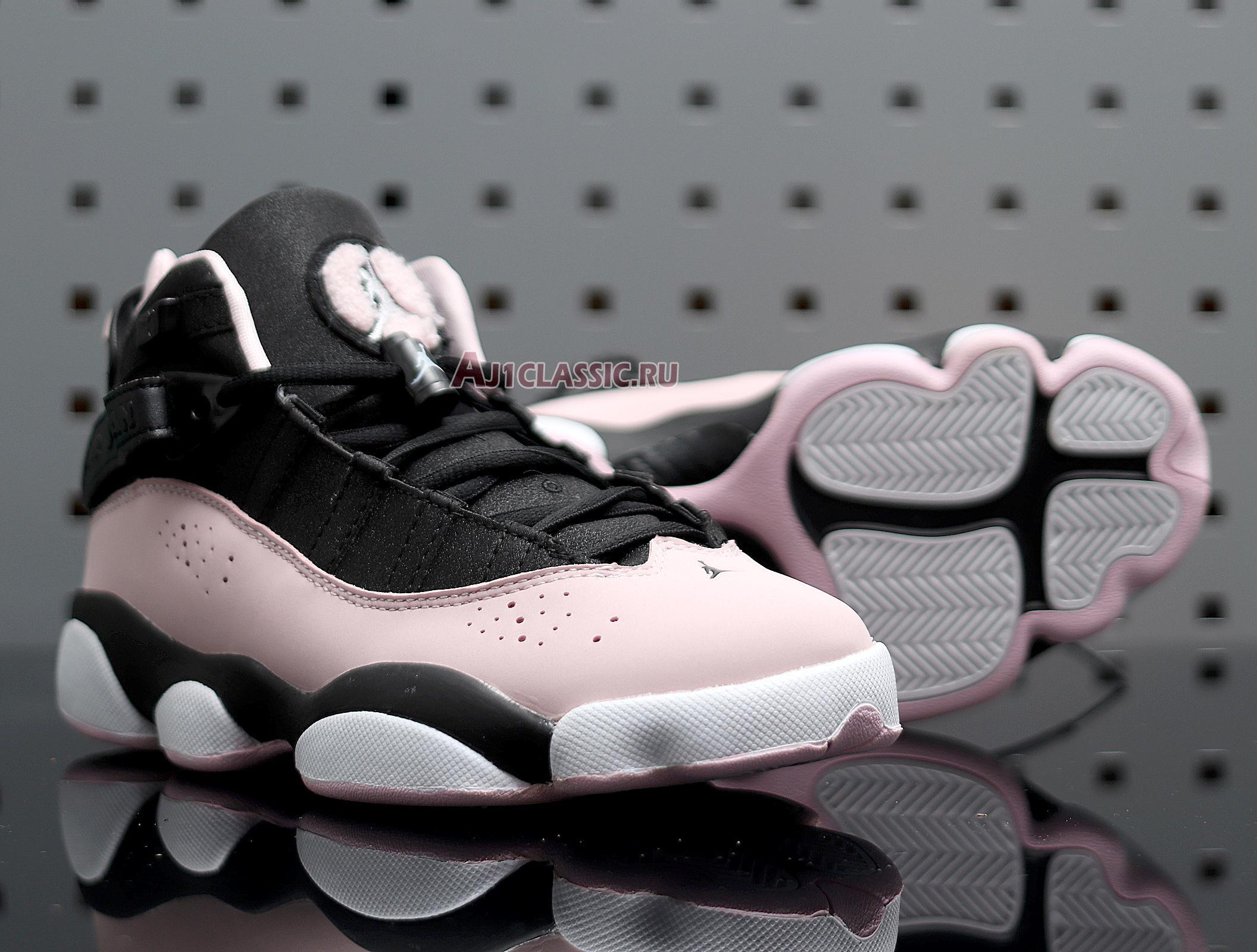 Air Jordan 6 Rings GS "Black Pink Foam" 323399-006