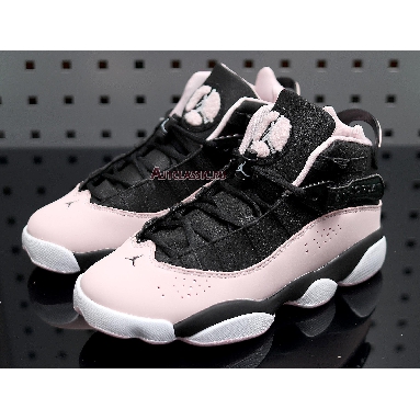 Air Jordan 6 Rings GS Black Pink Foam 323399-006 Black/Pink Foam-Anthracite Sneakers