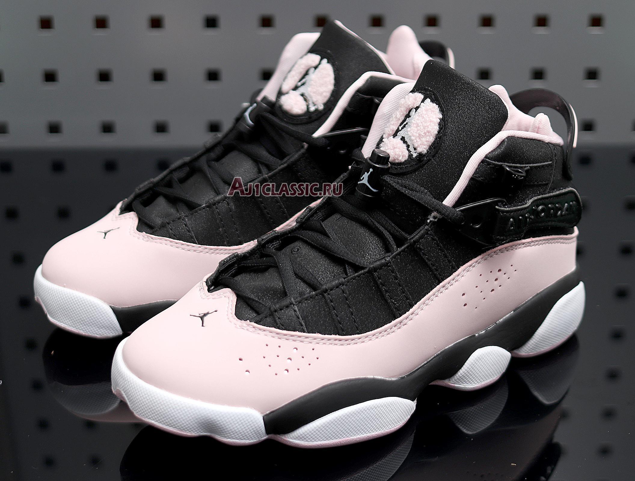 Air Jordan 6 Rings GS "Black Pink Foam" 323399-006