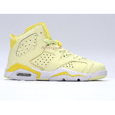 Air Jordan 6 Retro GG Citron Tint 543390-800 Crimson Tint/Dynamic Yellow-Black-White Sneakers