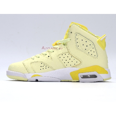 Air Jordan 6 Retro GG Citron Tint 543390-800 Crimson Tint/Dynamic Yellow-Black-White Sneakers