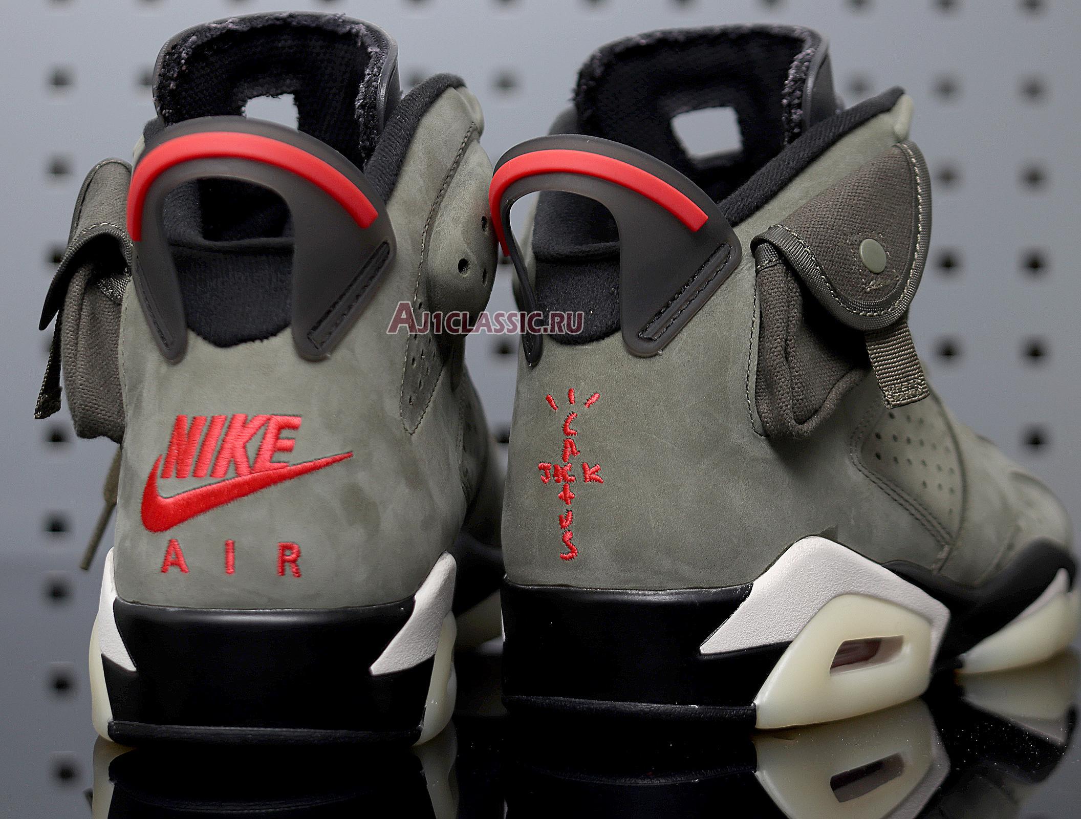 Travis Scott x Air Jordan 6 Retro "Medium Olive" CN1084-200