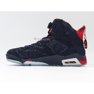 Air Jordan 6 Retro Doernbecher 2019 CI6293-416 Navy/White-Varsity Red-Metallic Gold Sneakers