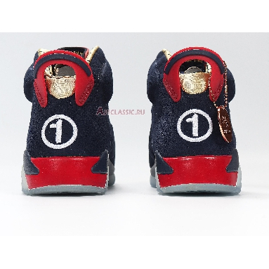 Air Jordan 6 Retro Doernbecher 2019 CI6293-416 Navy/White-Varsity Red-Metallic Gold Sneakers