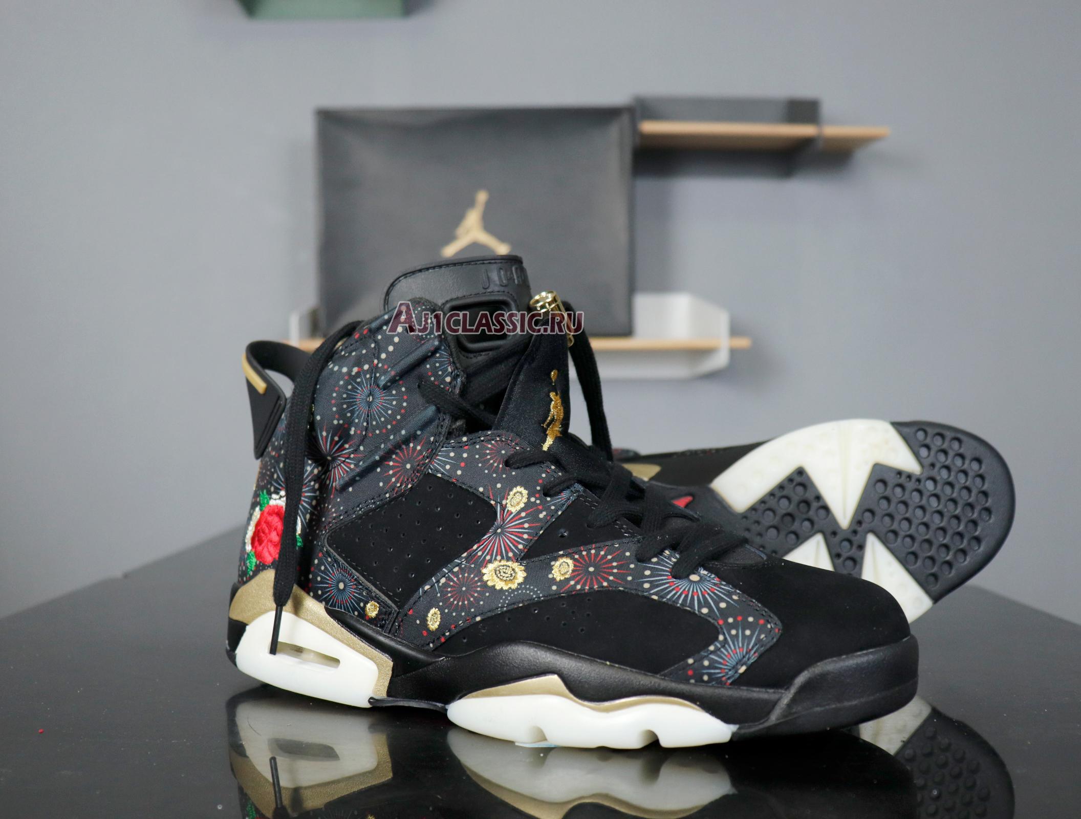 New Air Jordan 6 Retro "Chinese New Year" AA2492-021 Shoes