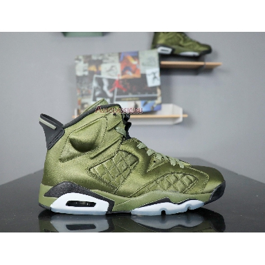 Air Jordan 6 Retro Pinnacle Saturday Night Live AH4614-303 Palm Green/Palm Green-Black Sneakers