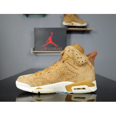 Air Jordan 6 Retro Wheat 384664-705 Golden Harvest/Elemental Gold Sneakers