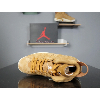 Air Jordan 6 Retro Wheat 384664-705 Golden Harvest/Elemental Gold Sneakers