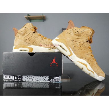 Air Jordan 6 Retro Wheat 384664-705 Golden Harvest/Elemental Gold Sneakers