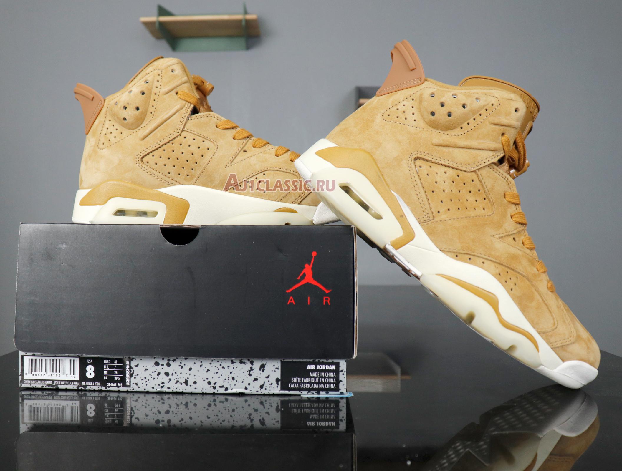 Air Jordan 6 Retro "Wheat" 384664-705