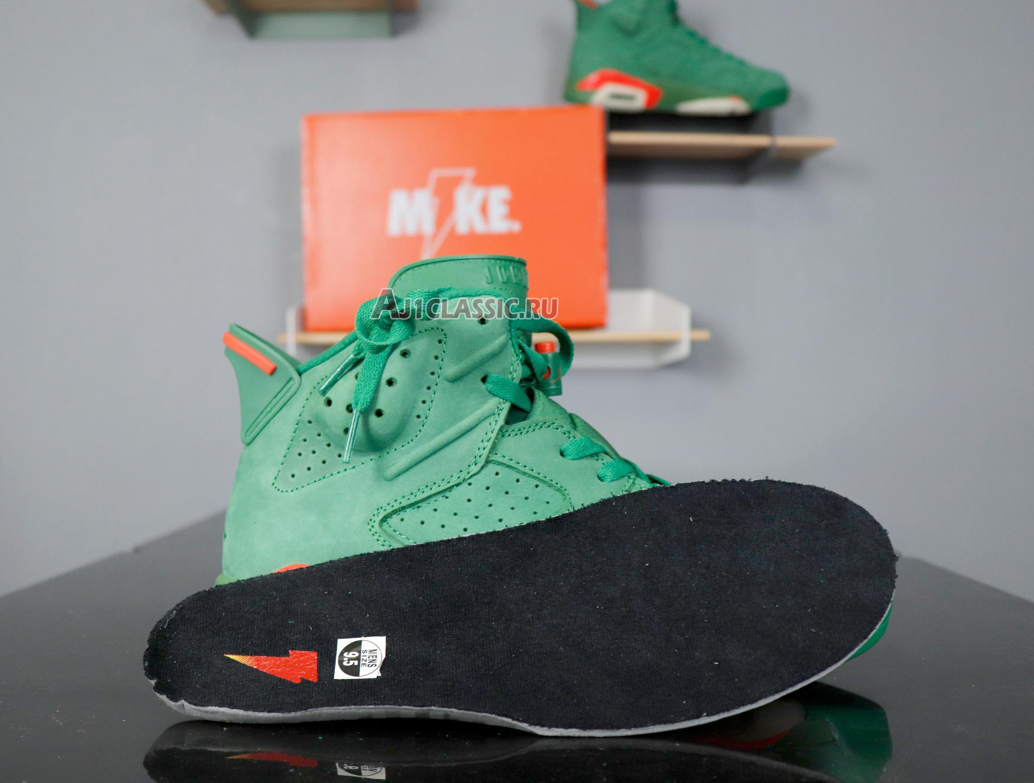 Air Jordan 6 Retro NRG "Green Suede Gatorade" AJ5986-335