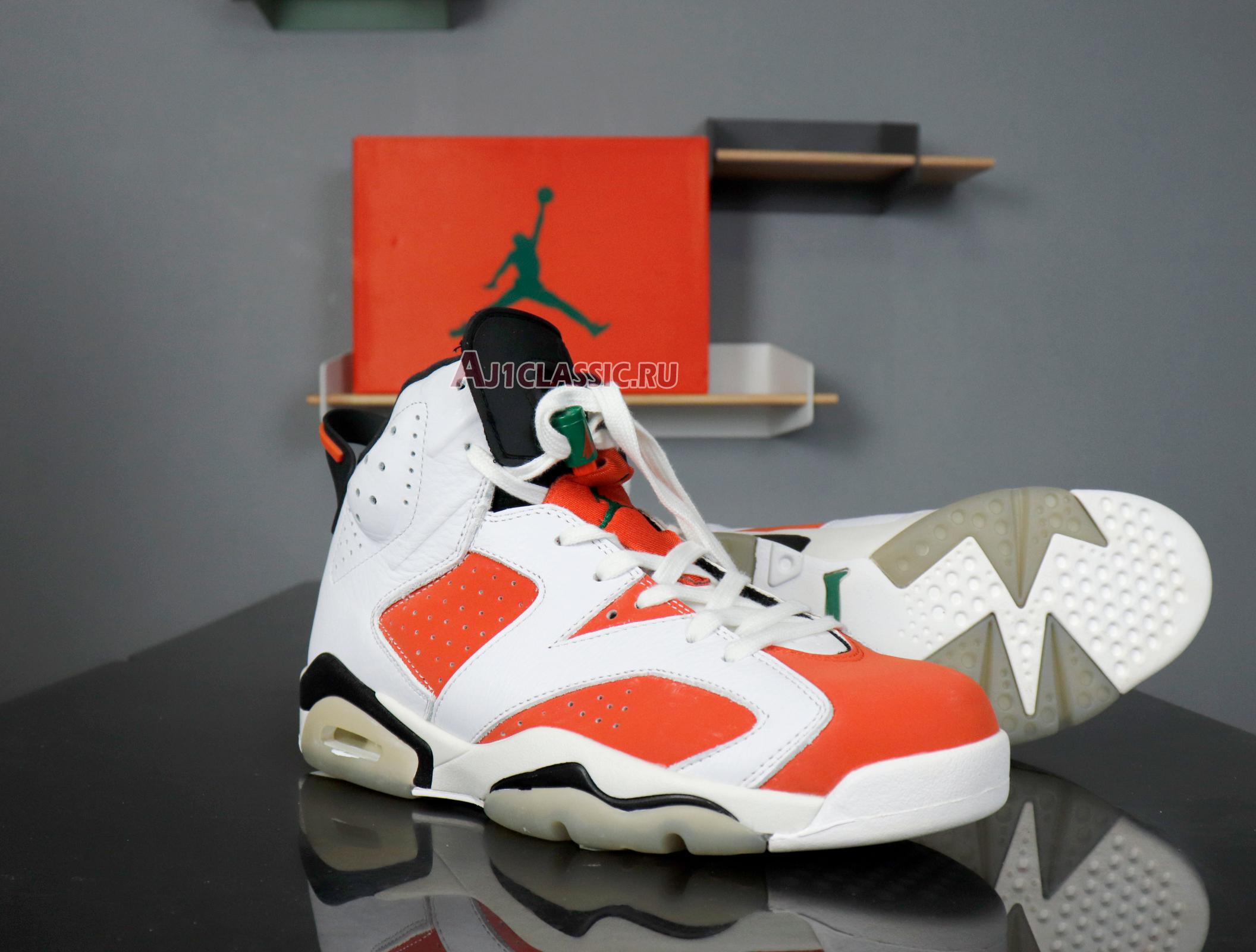 New Air Jordan 6 Retro "Gatorade" 384664-145 Shoes